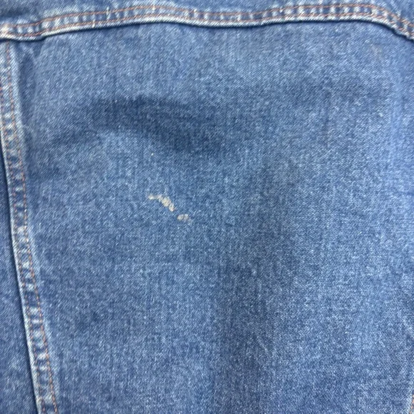 WRANGLER Men’s Denim Sherpa Jean Jacket size: Medium - Picture 6 of 11